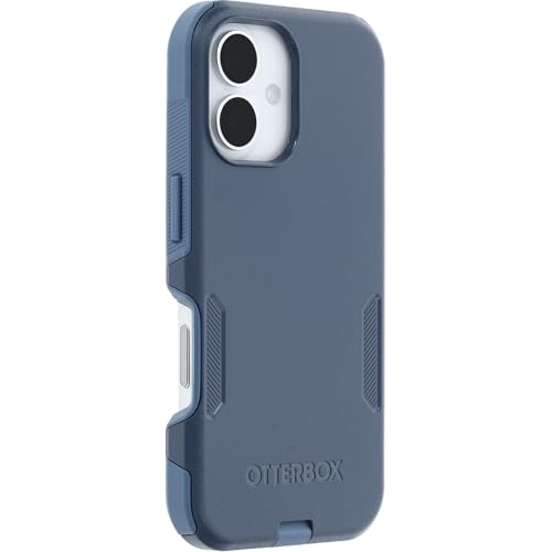 Image of OtterBox iPhone 16 Commuter Series Case - Baby Blue Jeans