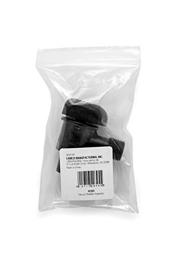 Image of Camco Vacuum Breaker Assembly - Protects Your Water Supply from Harmful Pollutants and Contaminates (40395), Black, 1 Count (Pack of 1)