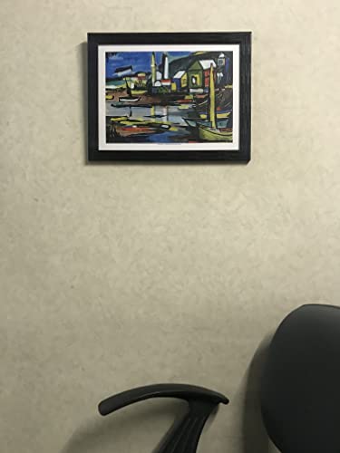 Image of incha inch adventures india : advertising ideas in Power ! Decoratus� *Dona Paula*- Famous Painting by Francis Newton Souza, Wall D�cor Frame. Matt Satin Print with MDF & 2 inch PS Black Frame. Size 16 inchx21 inch