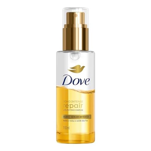 Dove, Óleo + Sérum Bifásico Bond Intense Repair, 110 ml