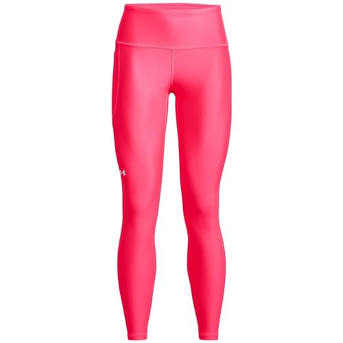 Image of Under Armour Womens HeatGear Armour High Waisted Pocketed No-Slip Leggings