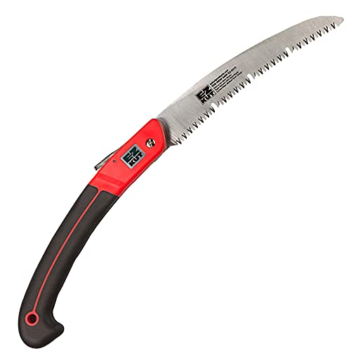 EZ KUT Wow Hand Saw - Folding Pruning Saw - 10â€³ Professional Grade Folding Saw with Replaceable Blade - Best Curved Hand Saw addition to your Gardening Tools - with a since 1988