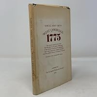 West Cambridge 1775 B0006WUU66 Book Cover