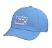 Proud Gymnastics Grandma of A Gymnast Grandmother Adjustable Printed Baseball Hat, Light Blue