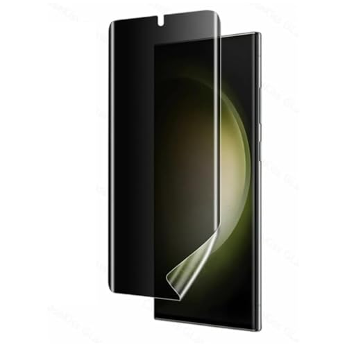 Image of TechTrendz Unbreakable Hydrogel Membrane TPU Front Anti Spy Privacy Screen Guard Compatible with Samsung Galaxy S24 Ultra 5G (It is not Tempered Glass)