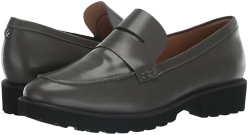 Cole Haan Women's Geneva Loafer, Pavement Box Calf, 5 | Image 6