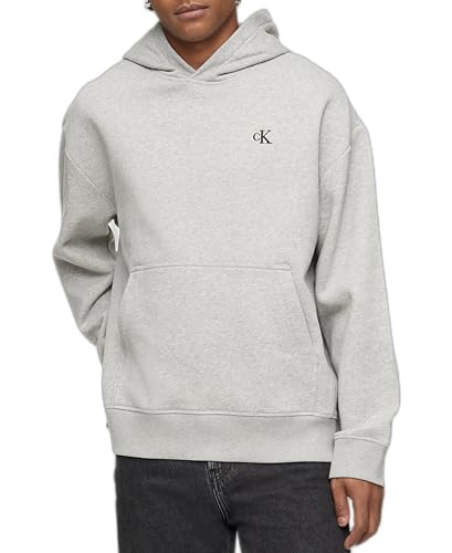 Image of Calvin Klein Men's Monogram Logo Fleece Hoodie