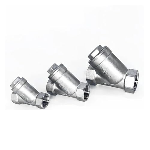 Yxoouehiso SMGLRUEAT Edelstahl Y-Siebkorbfilter 1-1/4' BSP Innengewinde