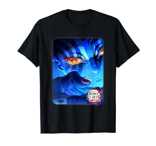 Demon Slayer: Infinity Castle Akaza Eye Reflection Art T-Shirt