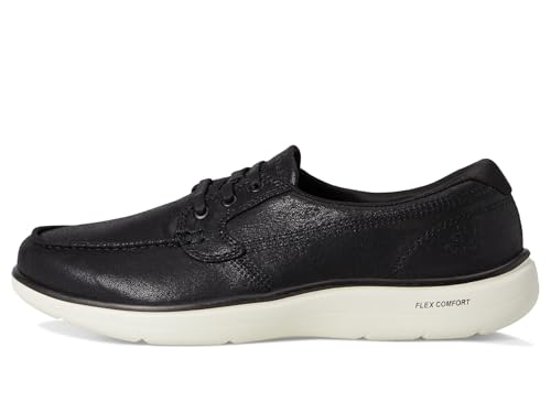 SKECHERS Women's On-The-Go Flex Radiant-Gleam Boat Shoe, Black/White, 74