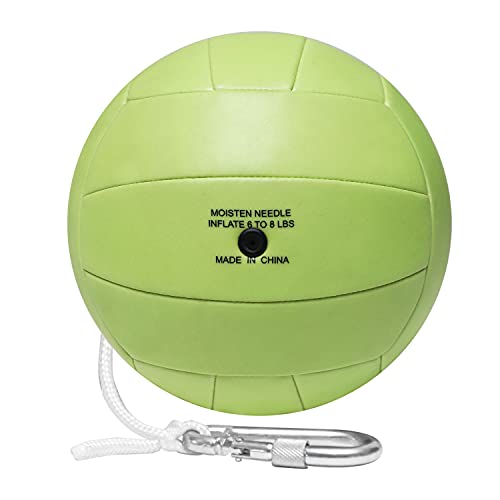 Ydds Glow In The Dark Replacement Tether Ball With Carabiner, Ball Pump With Needle For Kids And Adults Backyard Game #TOP6