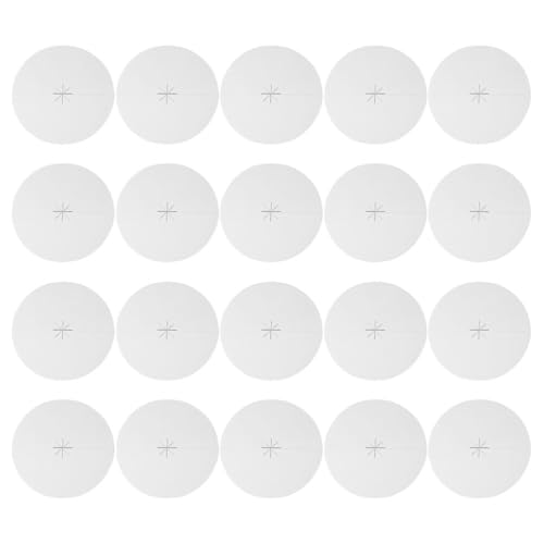 PRETYZOOM 100 Pcs Paper Tray Candle Drip Protectors Candle Hand Protectors Card Candle Drip Catcher Candles Beeswax Protective Urns Candle Supplies Candlelight Drips Aluminum Foil