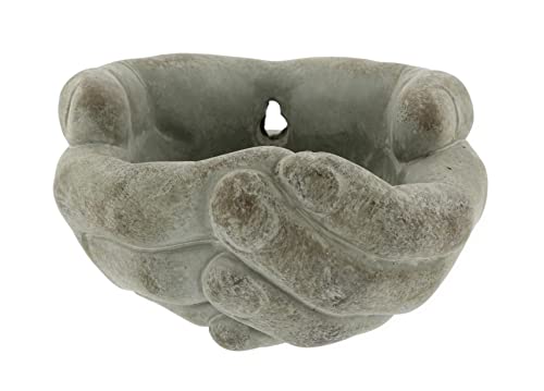 The Bridge Collection Cupped Hands Sculpture Cemen