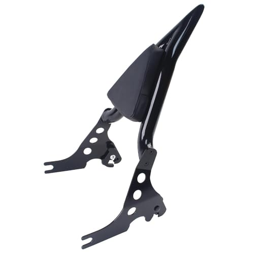 Coussin siège dossier arrière moto en acier noir pour Sportster XL