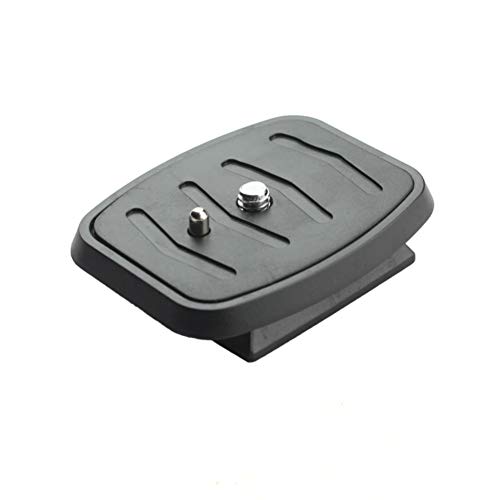 Phinistec Mini Placa de liberación rápida para Trípode de cámara con Rosca de Tornillo 1/4 (35 mm * 35 mm)