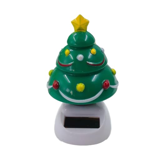 [ Crea atmosfera natalizia] Progettati con una varietà di personaggi natalizi, tra cui Babbo Natale, pupazzi di neve, renne e altro, i giocattoli da ballo solari natalizi sono pieni di elementi natalizi e invernali e creano un'atmosfera natalizia accogliente per le feste.