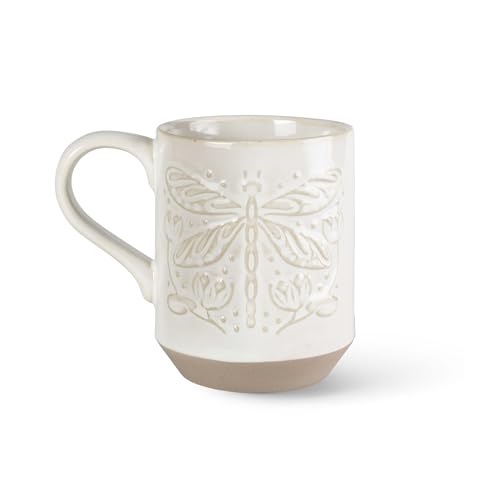 Taza Fringe Studio Stoneware 12 oz Dragonfly miniatura 3