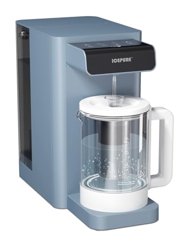 ICEPURE Countertop Reverse Osmosis Water Filter System Counter RO Filtration,4:1 Pure to Drain, 4 Hot Water Settings,Portable Water Purifier Reduce PFAS&PFOA&PFOS (No Installation) ICEPURE Countertop Reverse Osmosis Water Filter System Counter RO Filtration,4:1 Pure to Drain, 4 Hot Water Settings,Portable Water Purifier Reduce PFAS&PFOA&PFOS (No Installation)