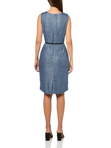 Kasper Women's Vneck Dress W/Belt2