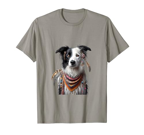 Border Collie - Camisa para perro, mamá, papá, amante de los perros, mujeres y hombres Camiseta