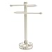 Creative Scents Milano Towel Stand, 4-Inch by 9.5-Inch by 13.75-Inch, Mother of pearl