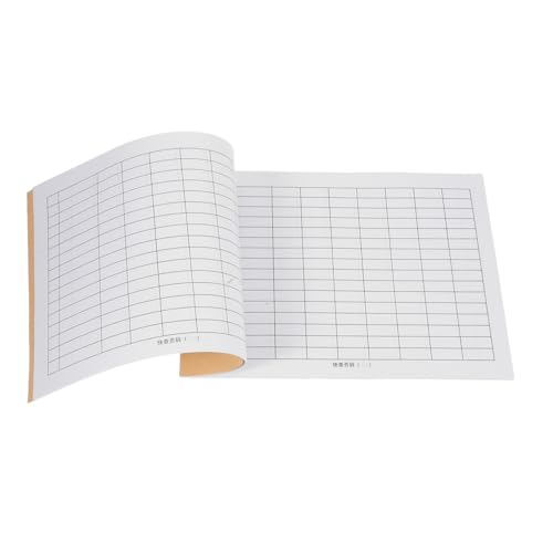 OSALADI Finanz-Tracking-Buch Buchhaltungsbuch Rasterblätter