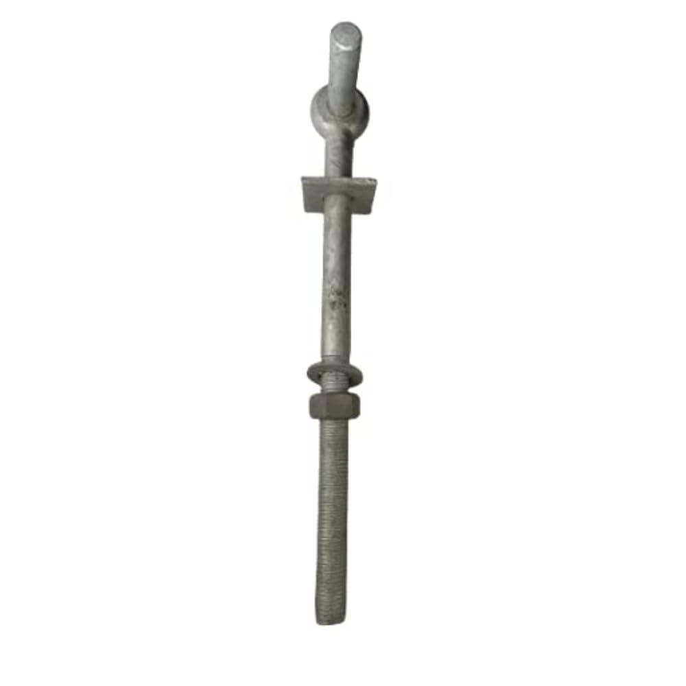 Haven Heritage Brass Gate Hook To Bolt C/W Welded Washer (Hanger To Bolt) 19Mm Pin