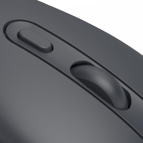 Image of Hama WM-200 Optical Wireless Mouse with Nano Receiver,1600 DPI Optical Sensor, 2.4GHz Connectivity, 5 Year Warranty - (Anthracite /Black) (WM-200)