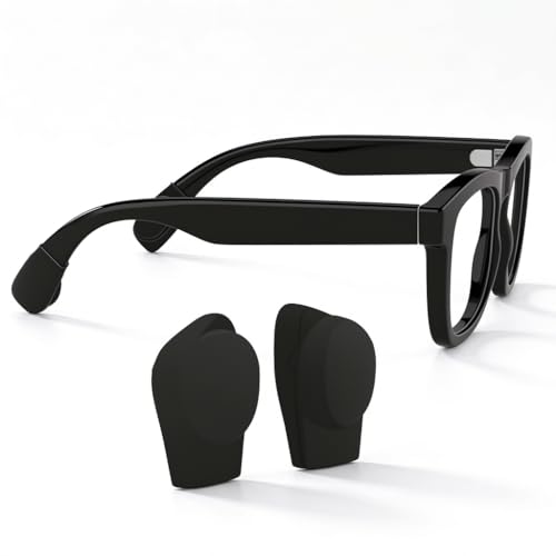 1Pairs Fit for RayBan Meta Ear Girps Hooks,Silicone Eye Glasses Ear Holder Compatible with Ray-Ban Meta Wayfarer/Skyler/Oakley/Headliner (Gen 2) Accessories,Smart Glasses Ears Grip.