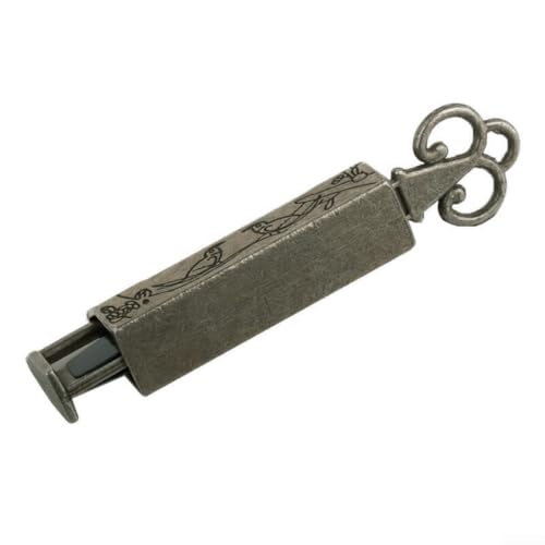 Materiale: realizzato in lega di zinco, questo lucchetto è costruito per durare nel tempo. La struttura robusta garantisce la sicurezza dei tuoi effetti personali e offre funzionalità di lunga durata.