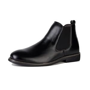 Aro Lora Herren Chelsea Stiefel aus Wildleder Klassische Slip on Stiefel für Herren