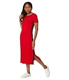 Features: sportswear, dress, short sleeve, midi, ribbed, solid, sneaker dress Tommy Hilfger Dresses: Fashion you can count on for simple, comfortable style Classic silhouettes: Tommy Hilfiger dresses feature pleasing silhouettes for most body types w...