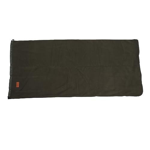 Yomiyuyr Comfortable Sleeping Bag Blanket, Ultra Thick Travel Blanket, Soft Outdoor Liner for Hiking, Camping, Backpacking, and Travel – Machine Washable and Lightweight (Green)