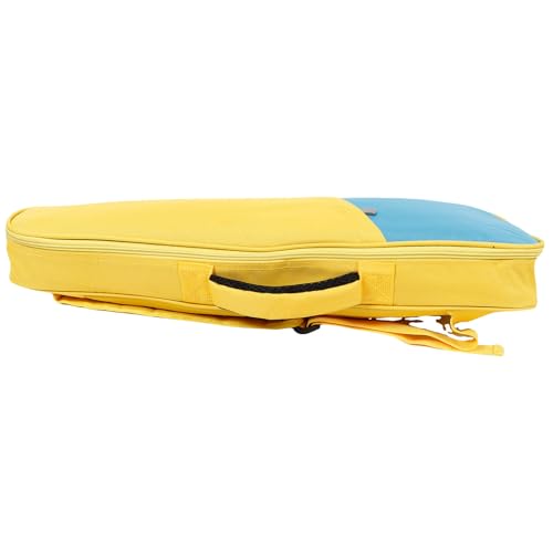 Sac ukulélé 23 pouces jaune pour voyager léger avec ses accessoires