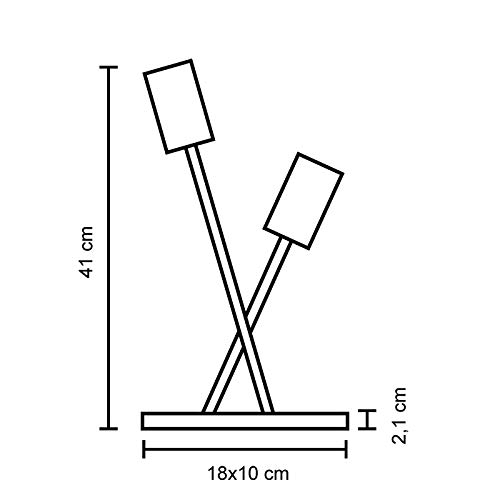 Paco Home - Scandinavische - LED - Met kap - Vloerlamp