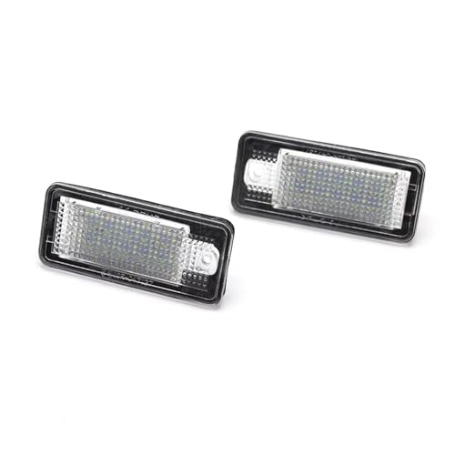 Luz matrícula LED de alta intensidad para Audi B6 B7 A6 C6 antierrores canbus traseros