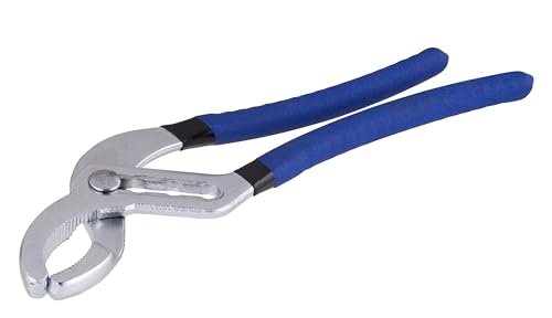 Pince à siphon longueur 250 mm Capacité 85 mm Poignées antidérapantes Noyon et Thiebault | Réglage 4 positions | Mâchoires incurvées | Idéal serrage/desserrage siphons et tuyauterie plastique