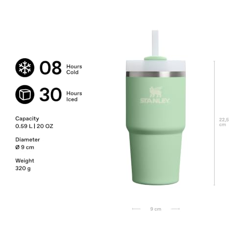 STANLEY 1913 Quencher H2.0 FlowState Trinkbecher 0.59L - Pistachio – Ansicht 2