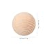 Kisangel 5pcs Croquet Balls Replacement for Lawn Games Unfinished Wood Balls for Crafting and Painting for Outdoor Backyard Fun and Bocce Activities