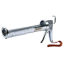 Newborn 315 Super Ratchet Rod Cradle Caulking Gun, 1/4 Gallon Cartridge, 61 Thrust Ratio