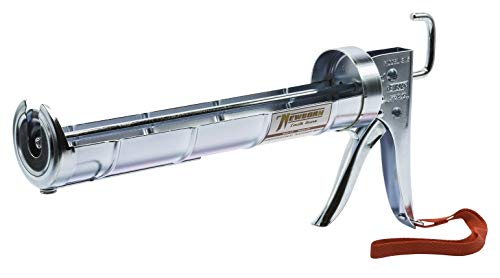 Newborn 315 Super Ratchet Rod Cradle Caulking Gun, 1/4 Gallon Cartridge, 6:1 Thrust