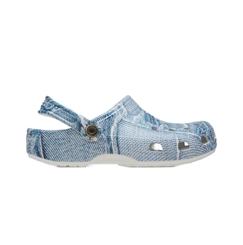 Crocs Classic Denim Clog le sabot ultra léger aspect toile de jean