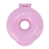 Sahgsa Pink Donut & Cake Pop Form - Scheibenform Pressschneider mit Pusher | Backwerkzeug für Zuhause, Geburtstagsfeiern und Hochzeitsdesserts