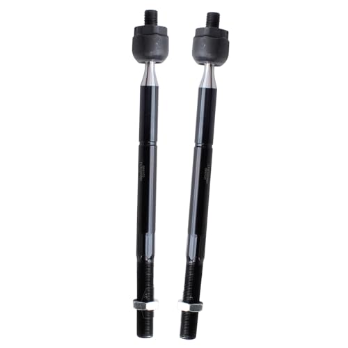 Image of Detroit Axle - 10pc Front End Control Arms Kit for 2010-2013 Mazda 3 Sport, 2 Lower Control Arms with Ball Joints Assembly 2 Sway Bar Links 4 Inner Outer Tie Rods 2 Boots 2011 2012 Replacement