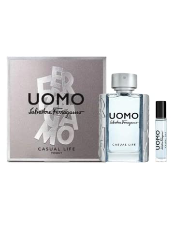 Opiniones de Salvatore Ferragamo Uomo de esta semana. 37 Set SALVATORE FERRAGAMO UOMO CASUAL LIFE 100 ml EDT