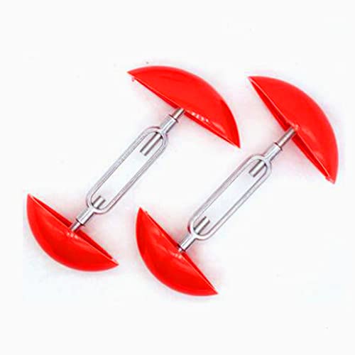 AISINILALAO 2pc Portables Mini Chaussures de Chaussures de Chaussures, Largeur d'extension de Chaussures réglable Sale Chaude Vente de Chaussures en Plastique de Haute qualité Aide Hommes Femmes Cover