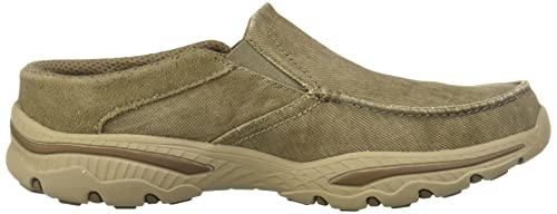 Skechers Men's Creston-Slip On Canvas Loafer, Khaki, 11 Medium Us #TOP5