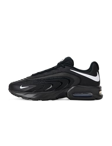 Nike Men's Air Max Fire Lifestyle Shoes, Black/White, 10.5