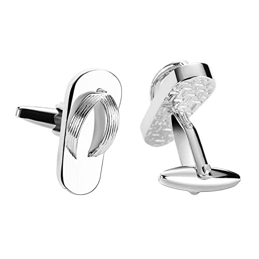 Homxi Manschettenknöpfe Herren Hochzeit Personalisiert,Hausschuhe Manschettenknopf Edelstahl Manschettenknöpfe Silber