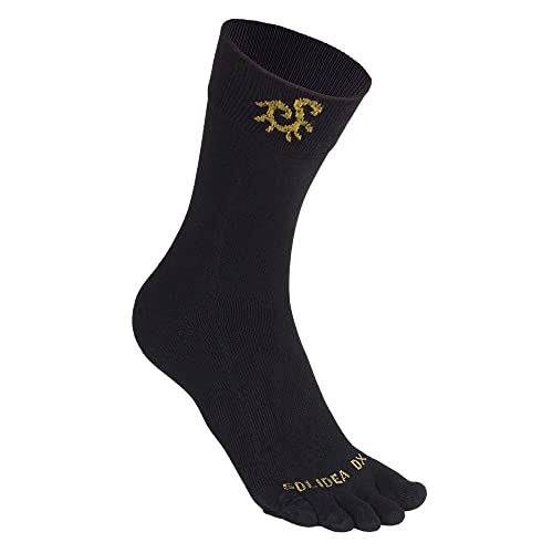 Calcetines unisex Socks For You Silk Bamboo negros elásticos talla XL Solidea